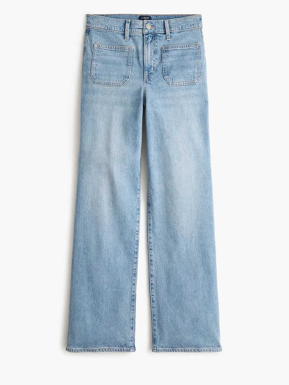 J. Crew Slim wide-leg patch-pocket jean in all-day stretch Size 31 Petite NWT